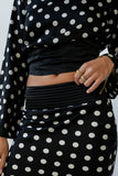 Journey Polka Dot Midi Skirt