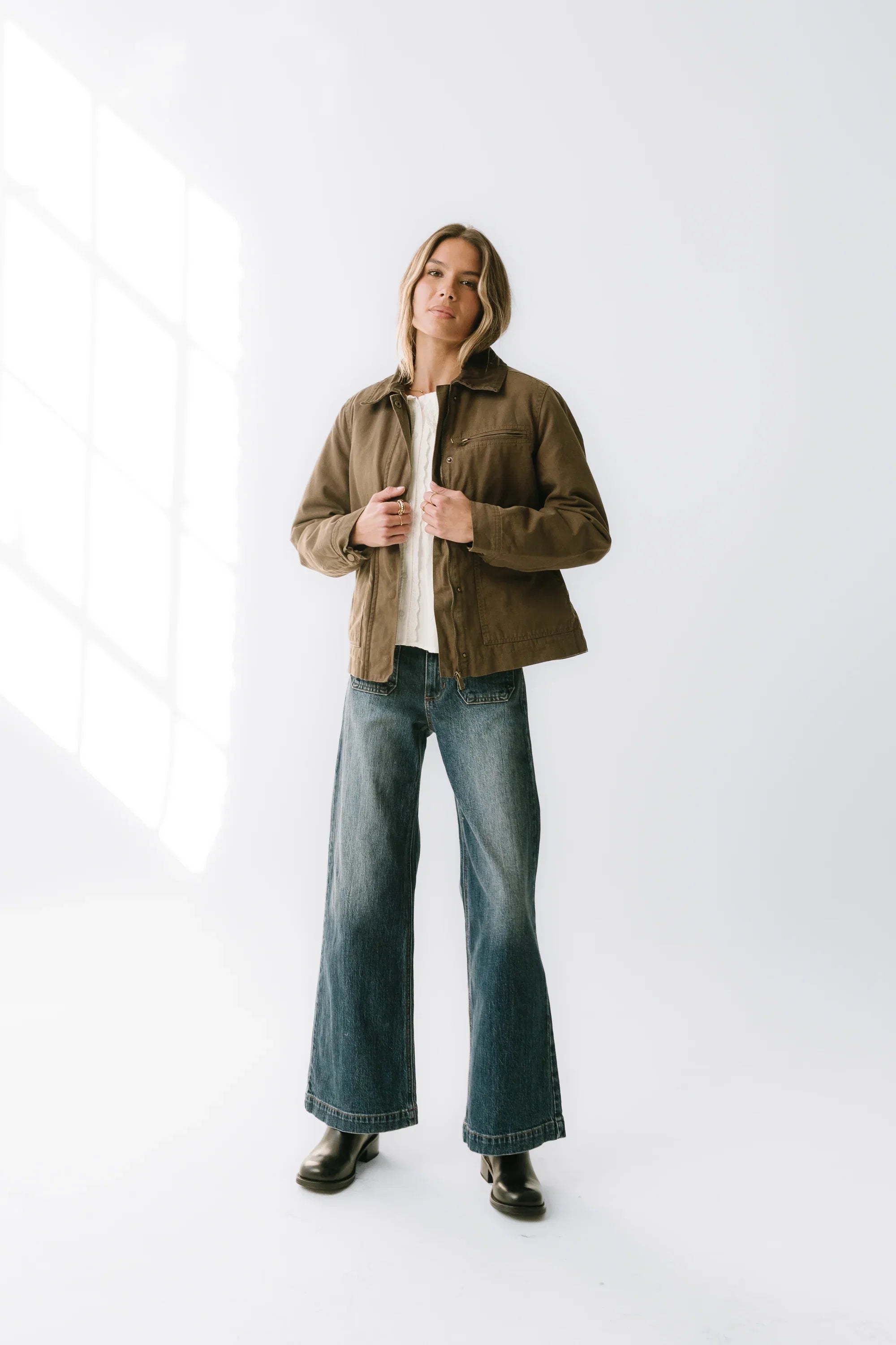Ember Barn Jacket in Olive