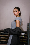Carly Cap Sleeve Top
