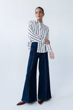 Ronie Striped Button Up