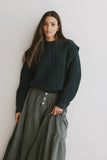 Dream Knit Sweater in Dark Teal FINAL SALE