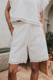 Klara Floral Embroidered Shorts