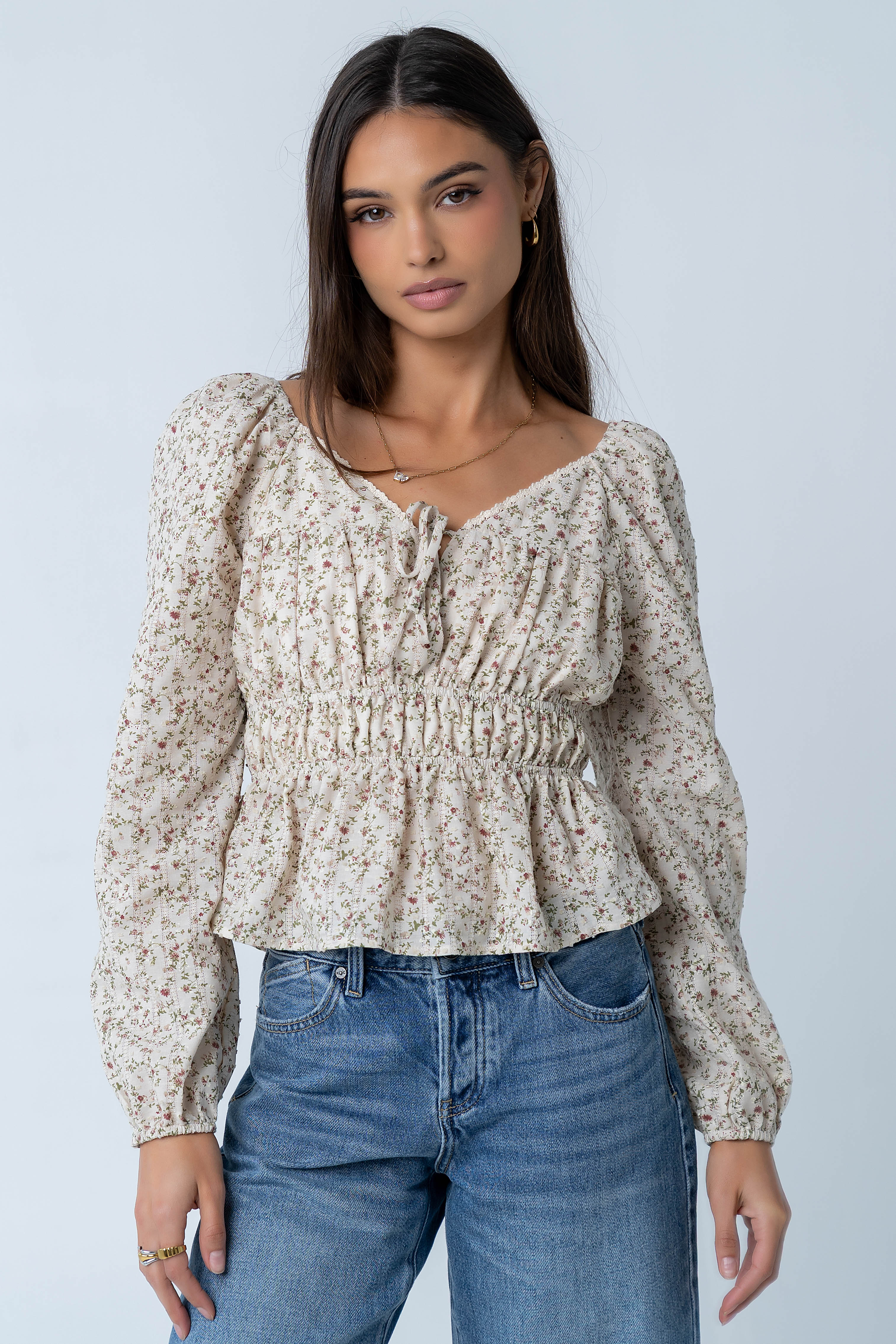 Karrie Floral Blouse