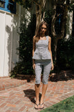 Saylee Gingham Capris