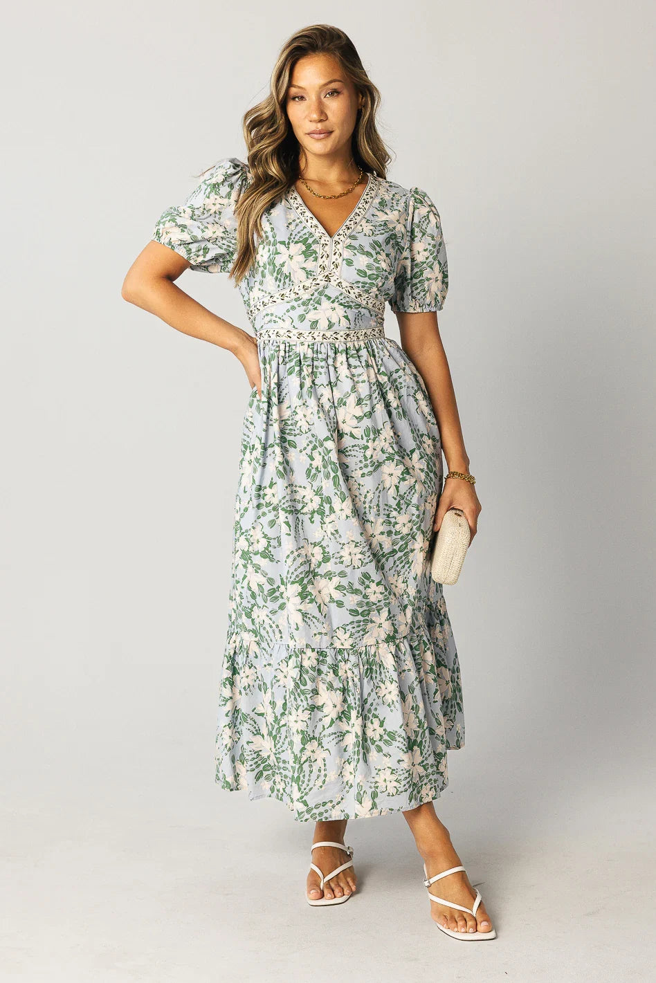 Teo Floral Maxi Dress FINAL SALE