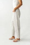 Tilly Striped Barrel Jeans