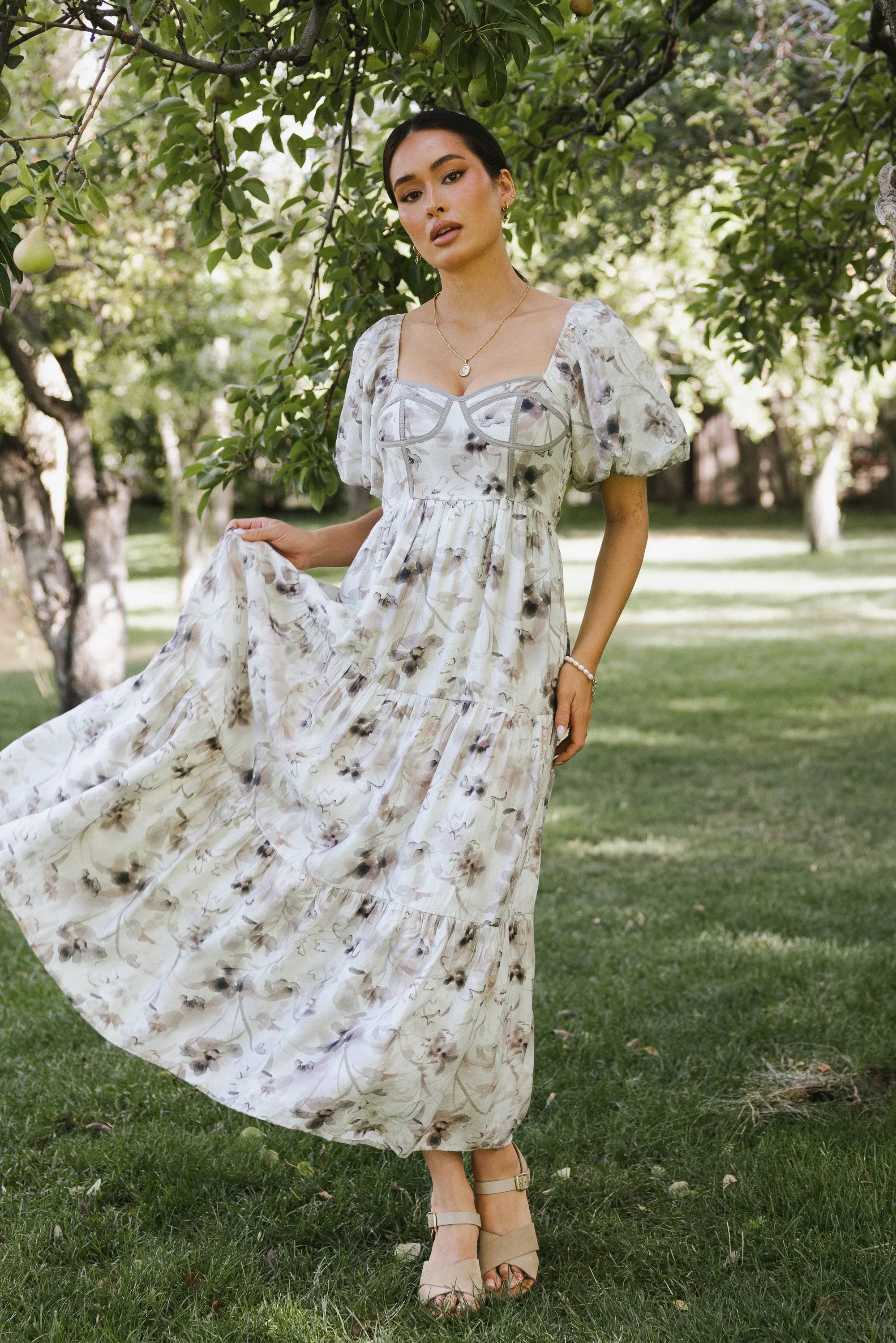 Gaudria Floral Maxi Dress FINAL SALE