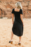 Taja Pleated Midi Dress FINAL SALE