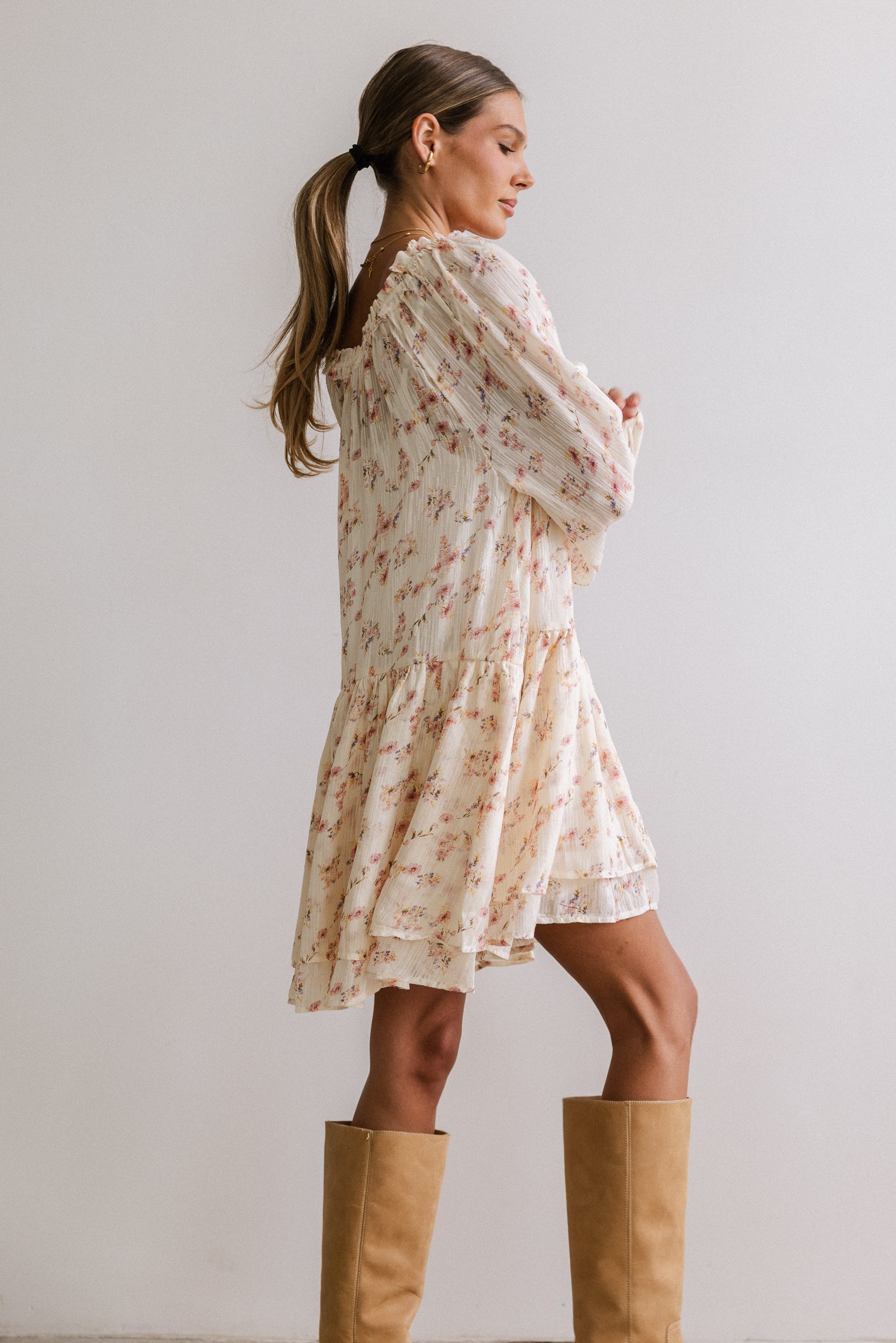 Tallie Floral Knee Length Dress FINAL SALE
