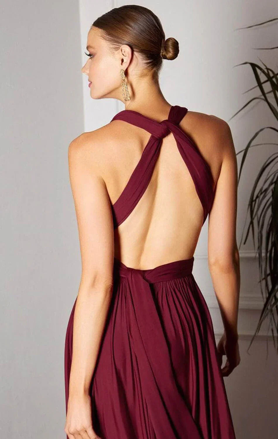 Estelle Convertible Tie Maxi Dress