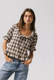 Liam Plaid Blouse