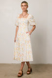 Claire Floral Midi Dress FINAL SALE