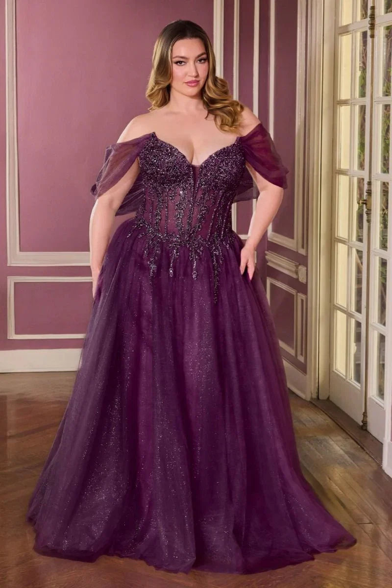Jolia Gown A Line Corset Tulle Dress