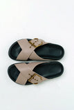 Barb Sandal in Nude