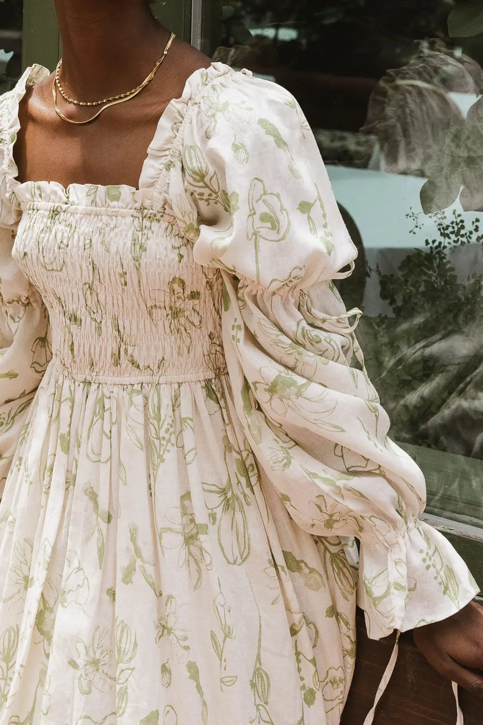 Blakely Floral Smocked Mini Dress FINAL SALE