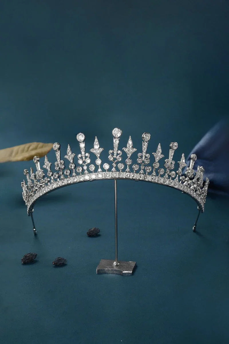 Silver Radiant Zircon Tiara
