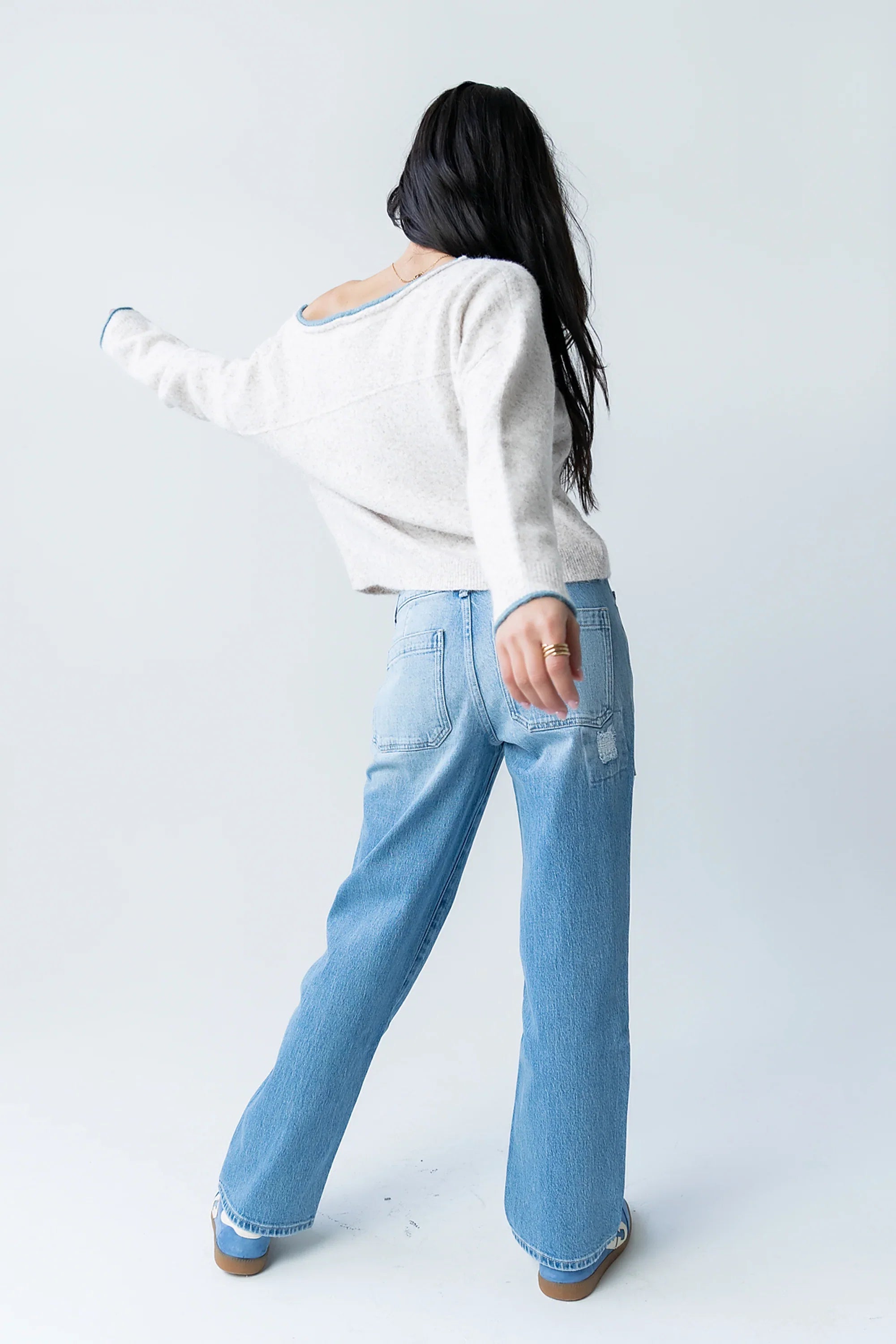 Marty Patchwork Jeans