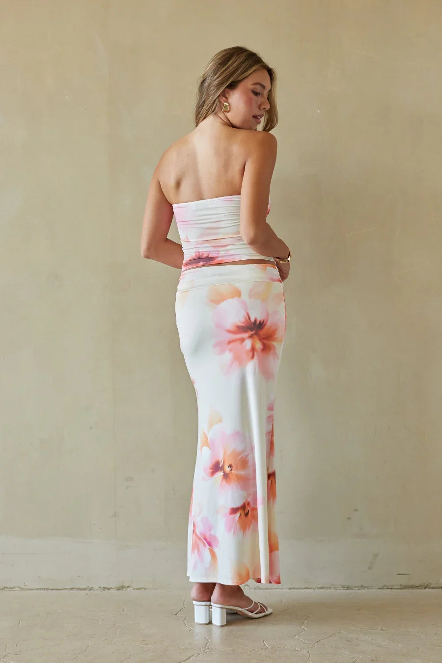 Anahi Floral Maxi Skirt