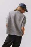 Leah Knit Cardigan in Heather Grey FINAL SALE