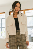 Jocelyn Jacket in Cream FINAL SALE