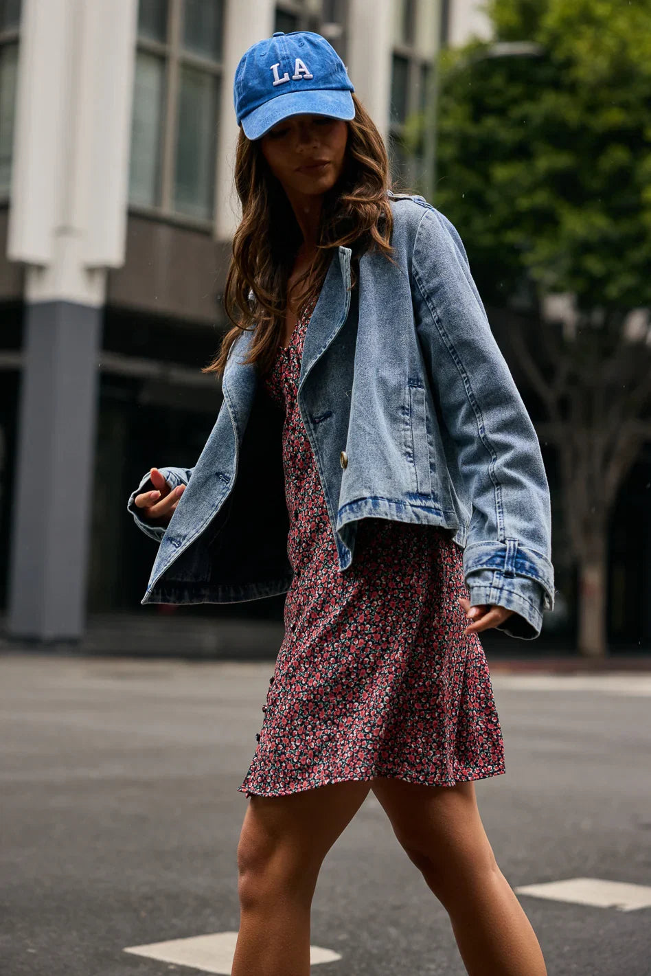 Anne Floral Mini Dress FINAL SALE