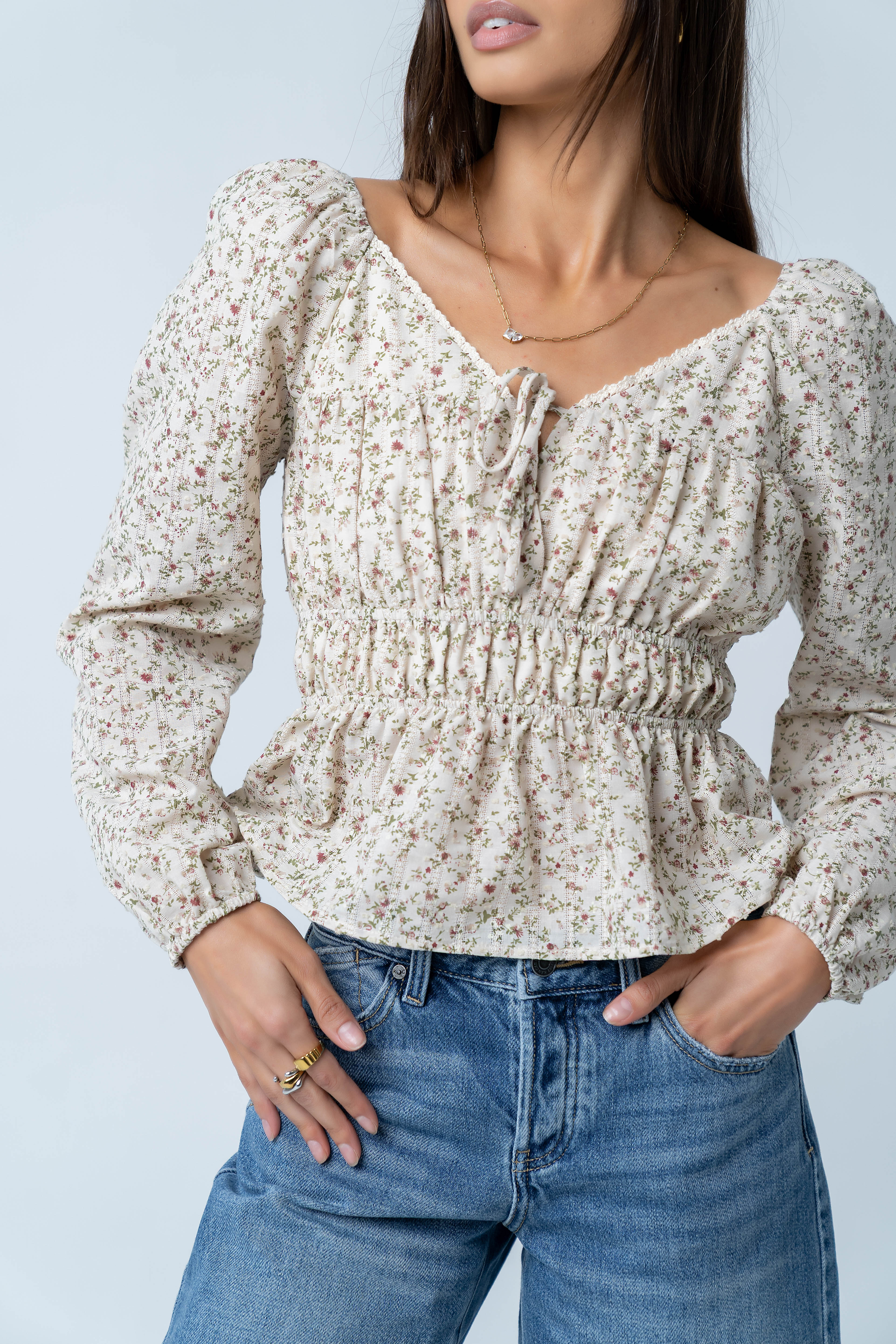 Karrie Floral Blouse