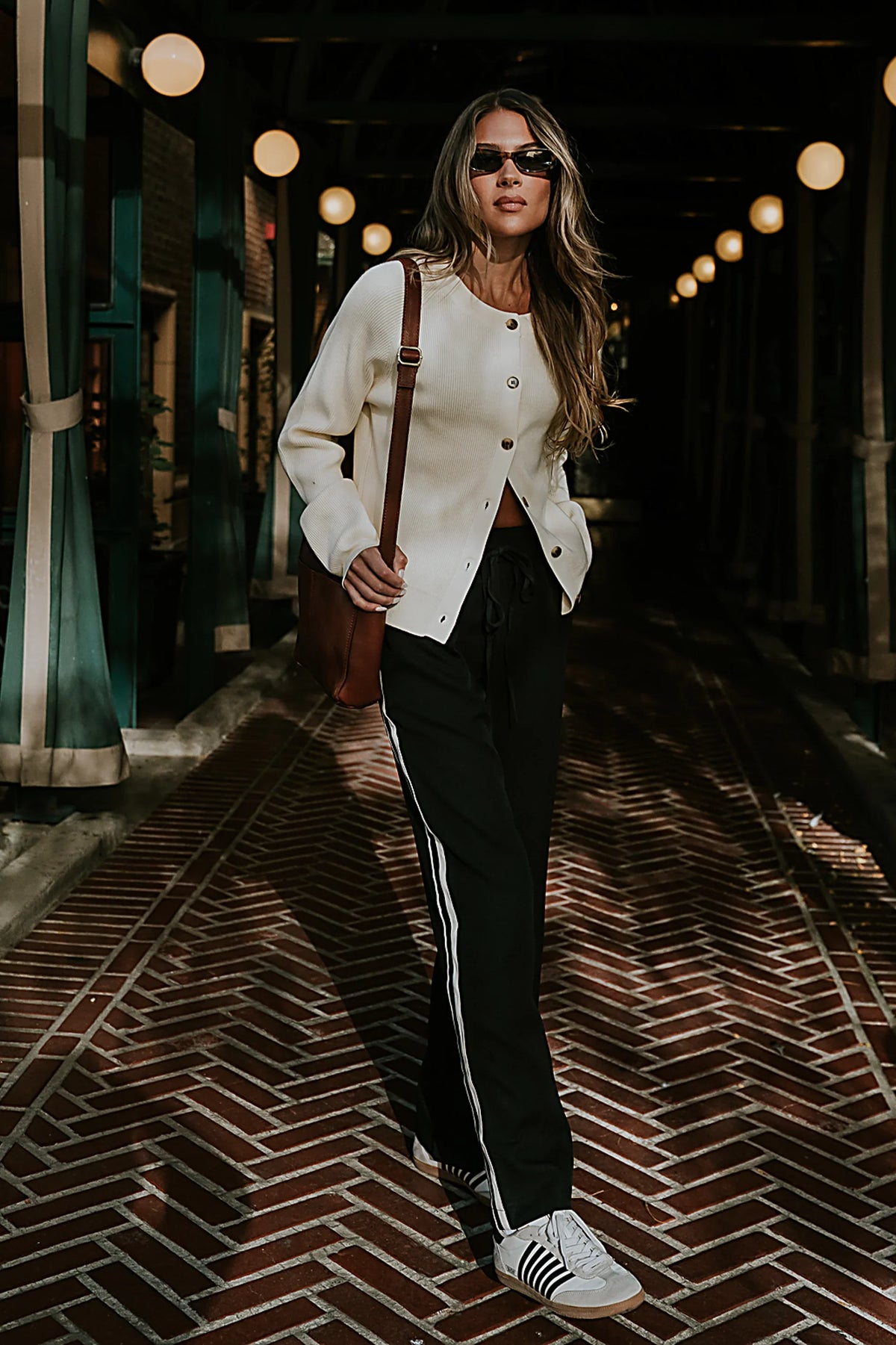 Debbie Ribbed Sweater in Ivory FINAL SALE