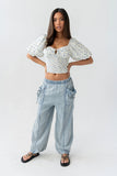 Brin Floral Top