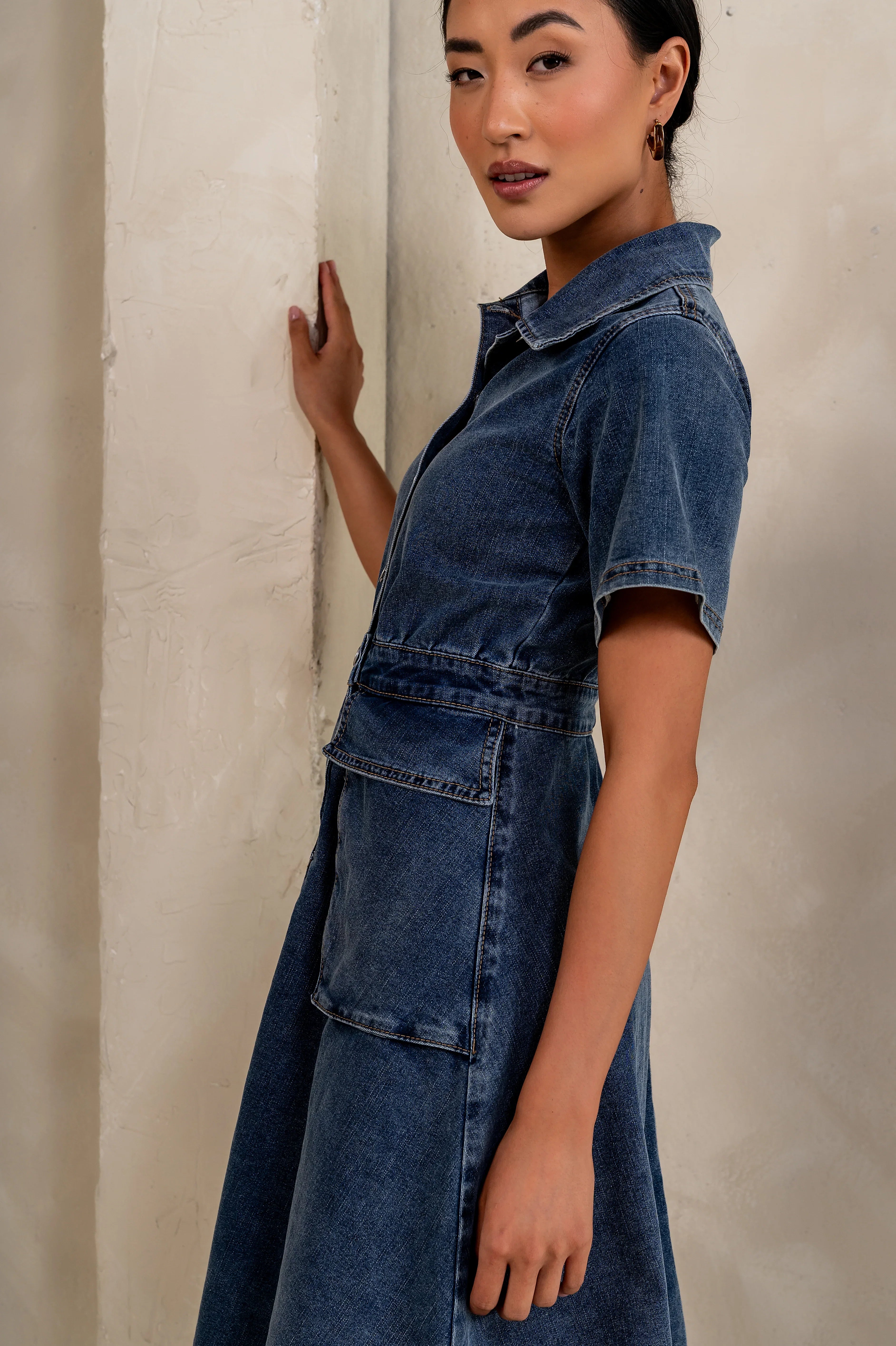 Jessie Denim Dress FINAL SALE