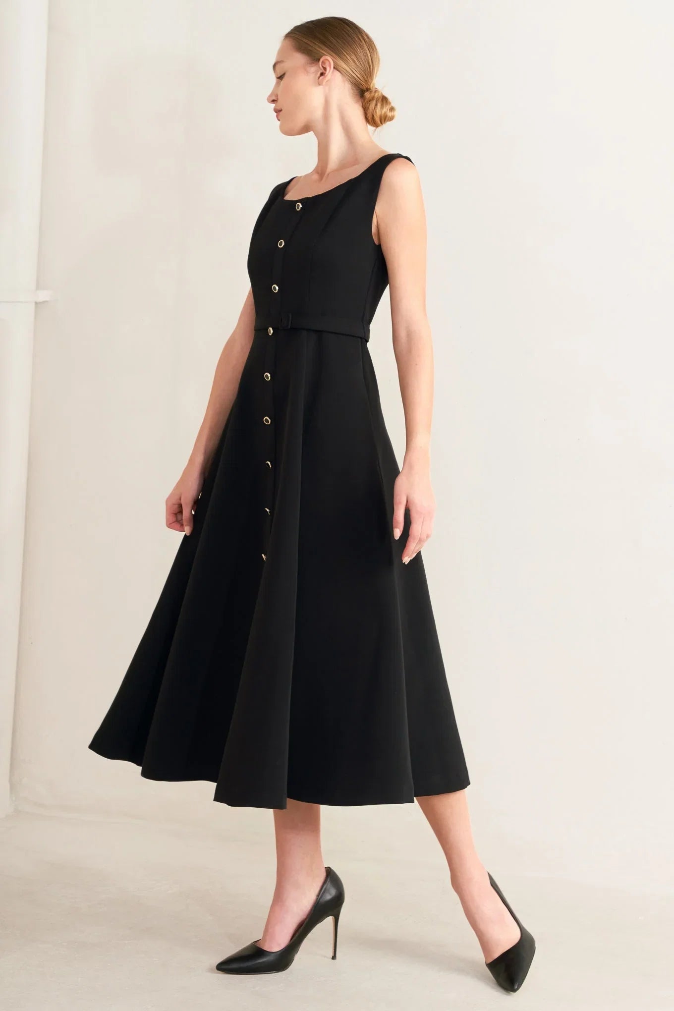 PARIS AFTER DARK MIDI DRESS FINAL SALE