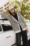 Jennifer Geometric Cardigan FINAL SALE