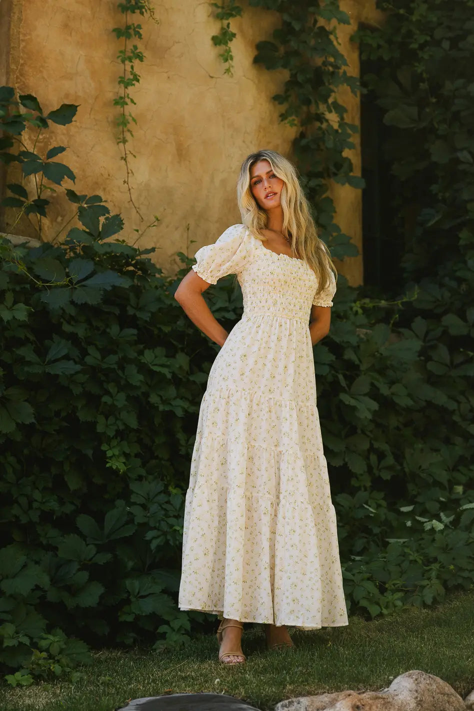 Sloane Smocked Maxi Dress FINAL SALE