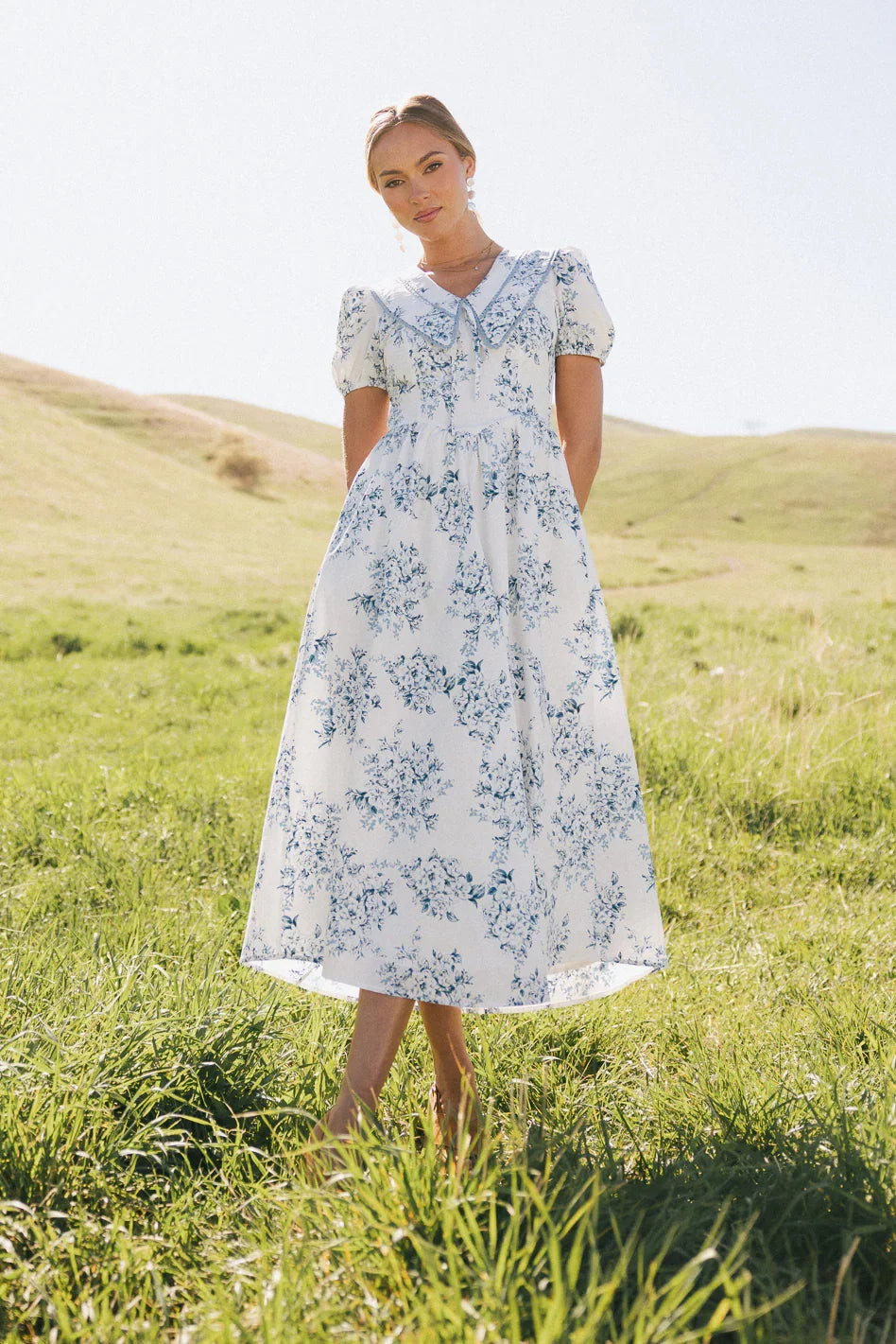 Kyrie Floral Midi Dress FINAL SALE