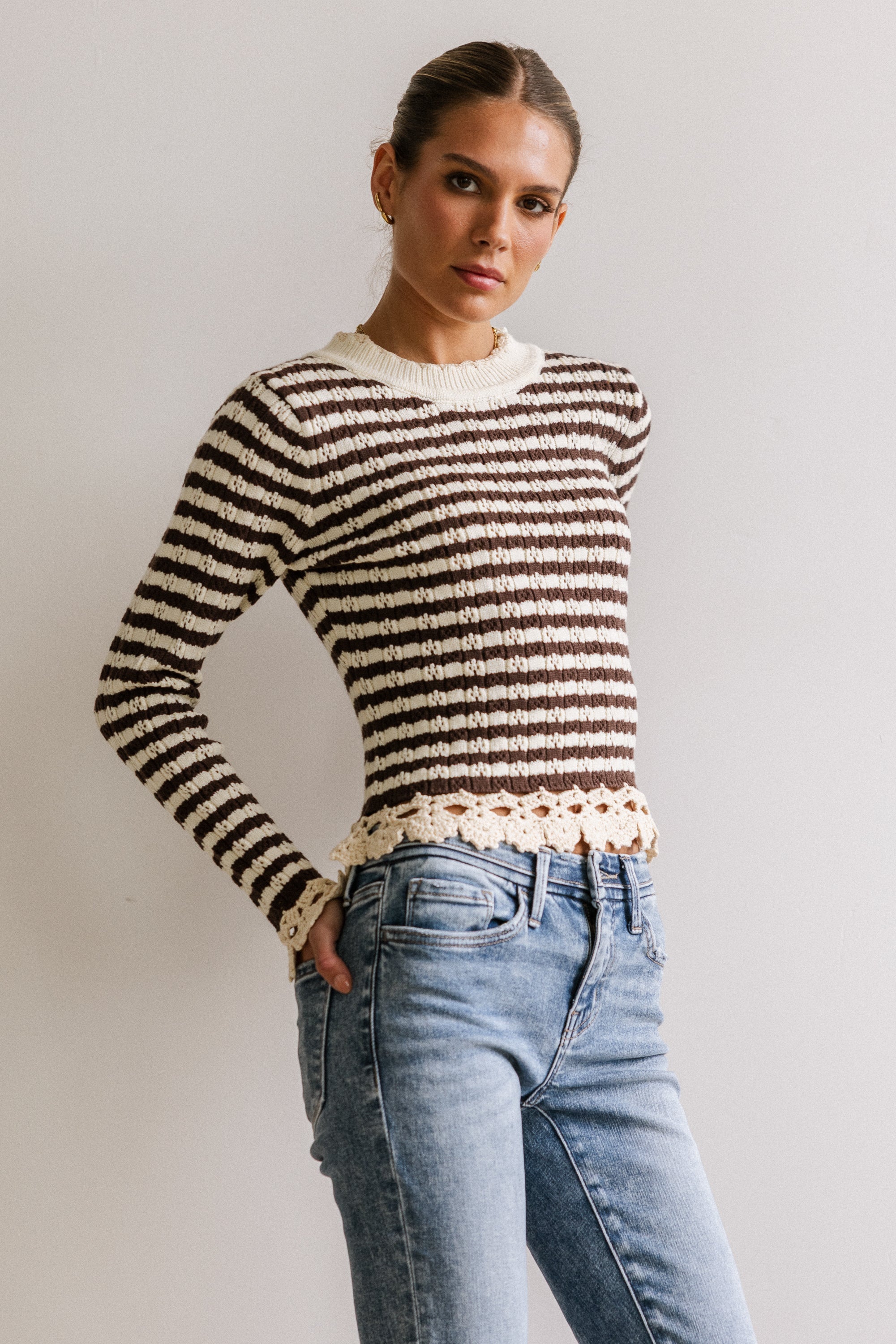 Janice Striped Sweater FINAL SALE