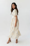 Aurelia Smocked Floral Midi Dress