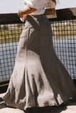 Sunny Maxi Skirt in Grey FINAL SALE