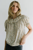 Bennie Collared Blouse in Cream