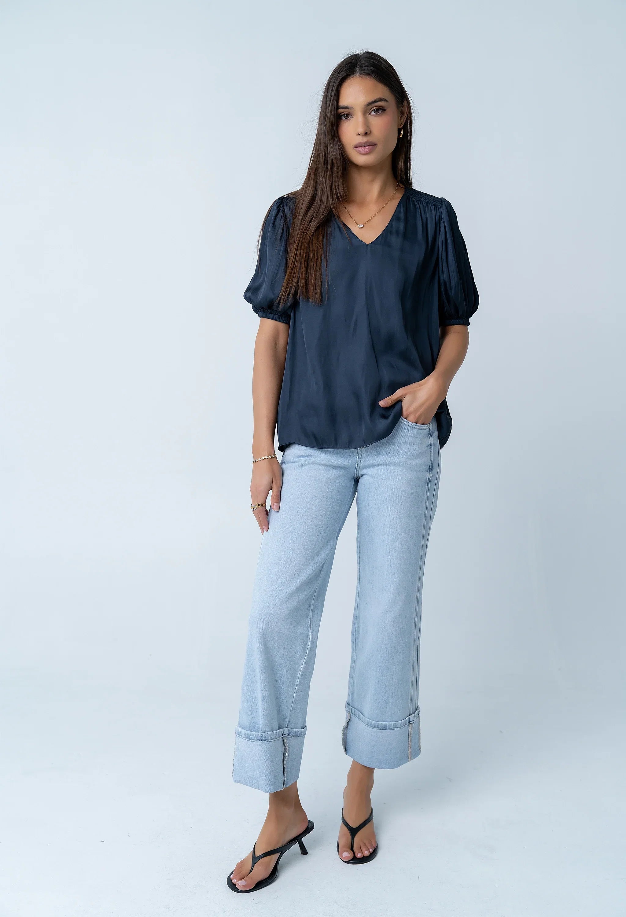 Regina Smocked Blouse
