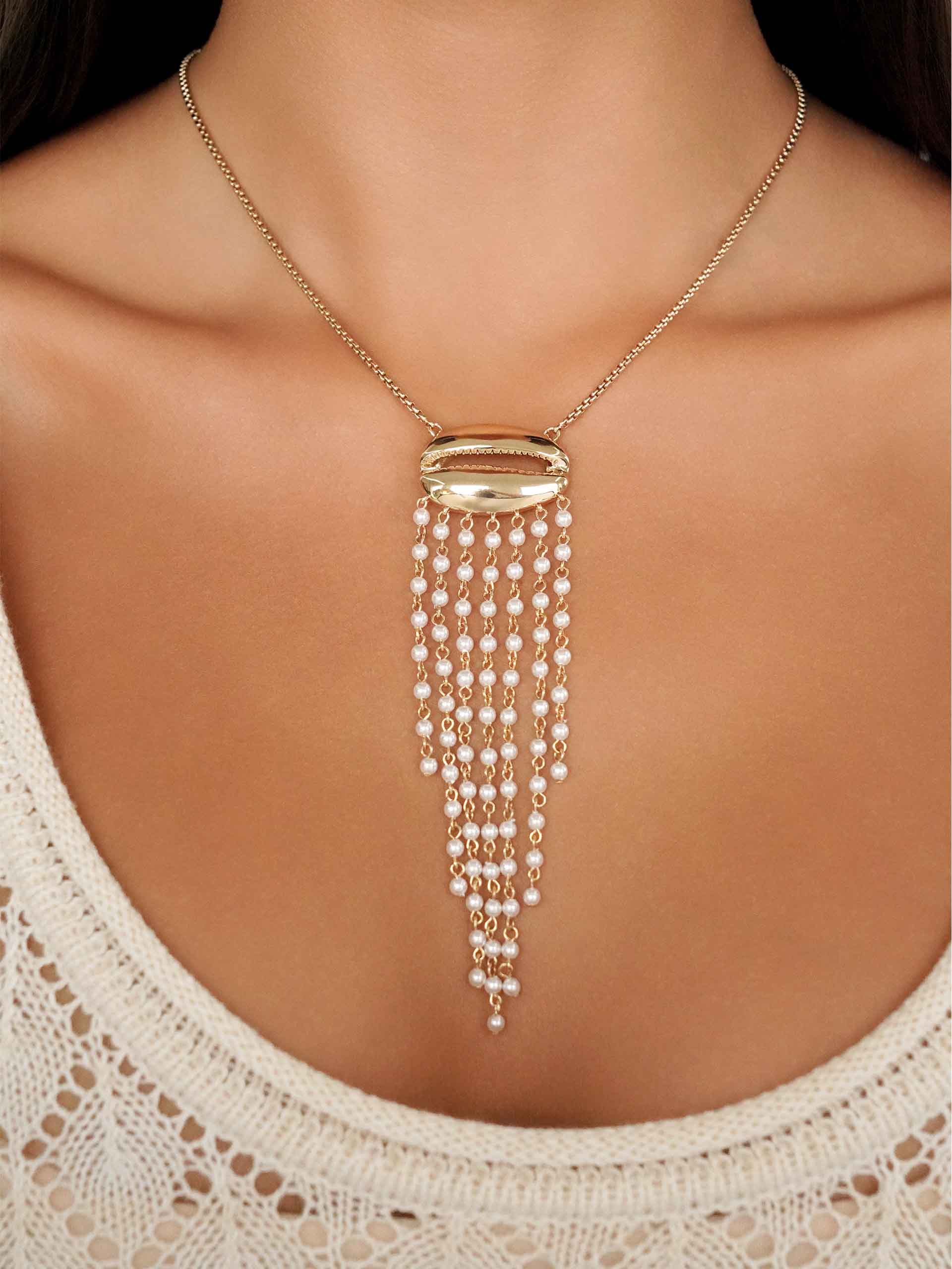 Mykonos Shell Necklace