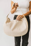 Toulouse Woven Tote in Ivory FINAL SALE