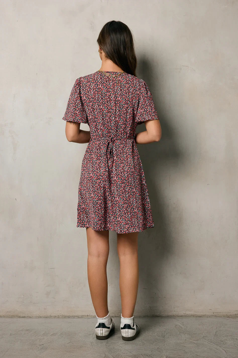 Anne Floral Mini Dress FINAL SALE