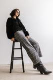 Fisher Plaid Wide Leg Pants FINAL SALE