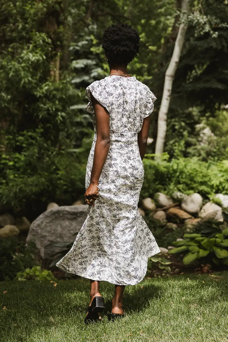 Erica Floral Midi Dress FINAL SALE
