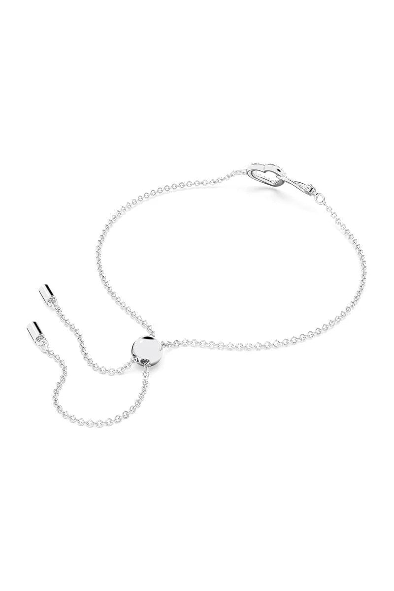 Silver Rhodium Tone Bracelets with Heart