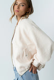 Lucie Sherpa Bomber Jacket