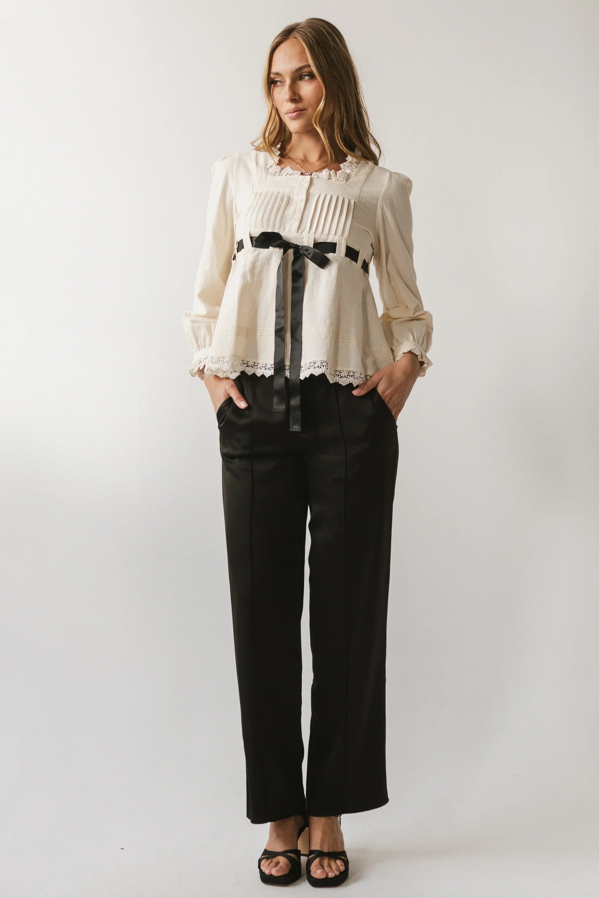Rory Crochet Blouse FINAL SALE