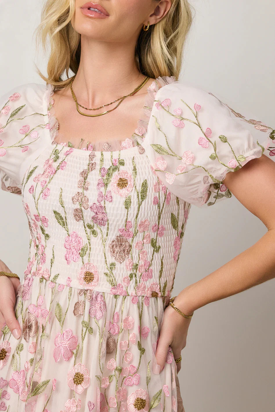 August Floral Maxi Dress FINAL SALE