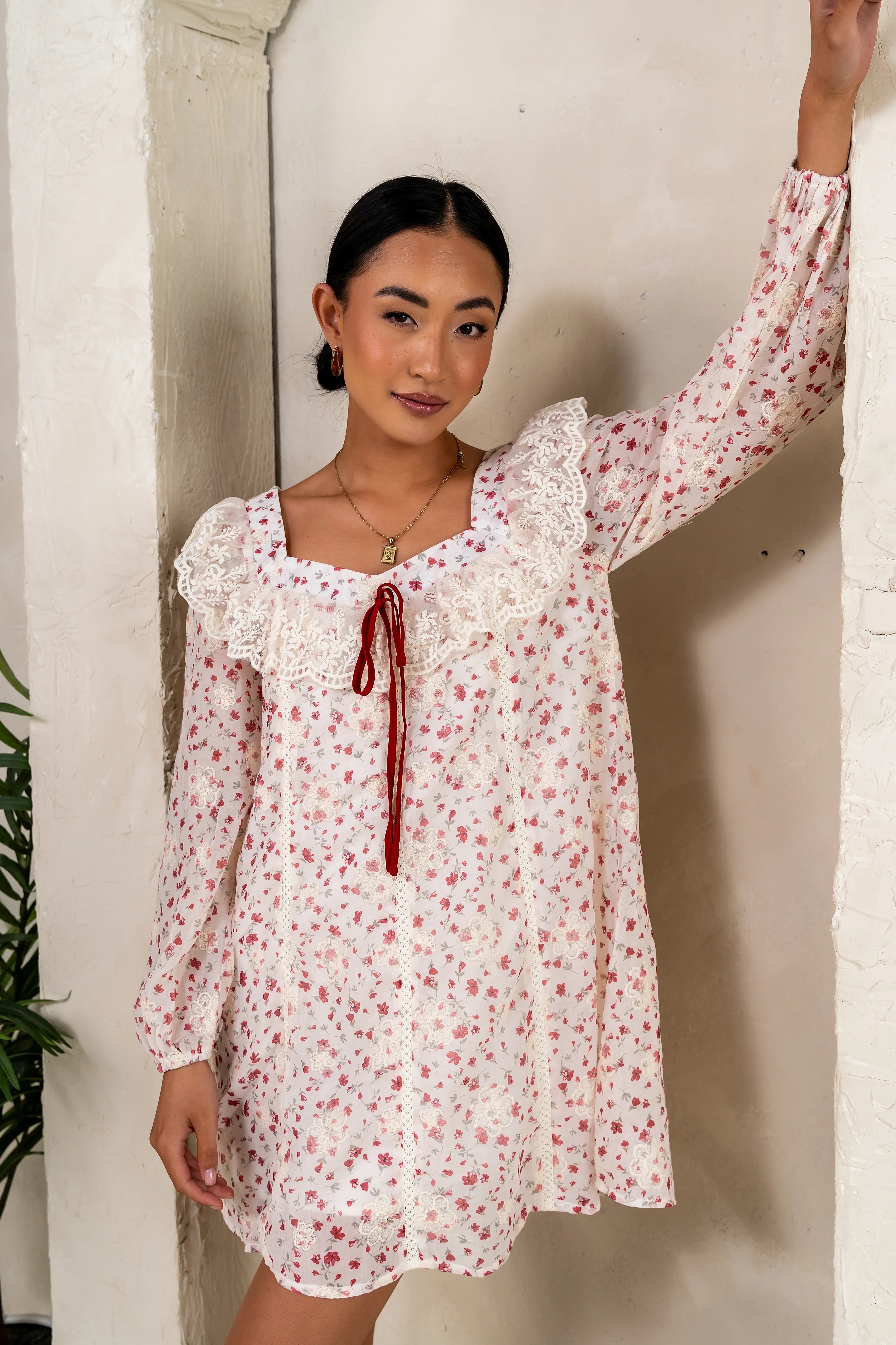 Macy Floral Babydoll Dress FINAL SALE