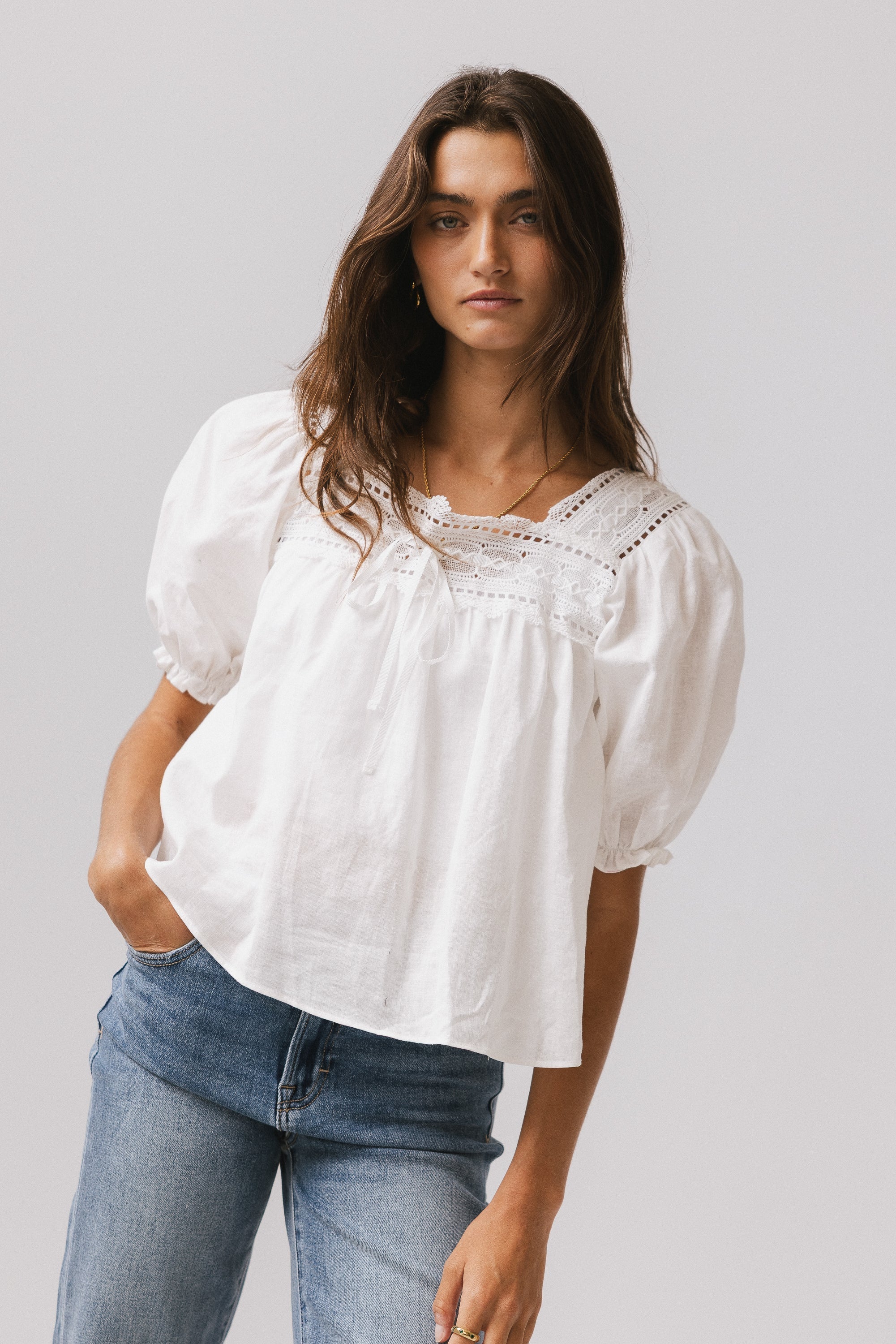 Tatum Lace Blouse