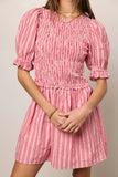 Liana Bow Tie Mini Dress FINAL SALE